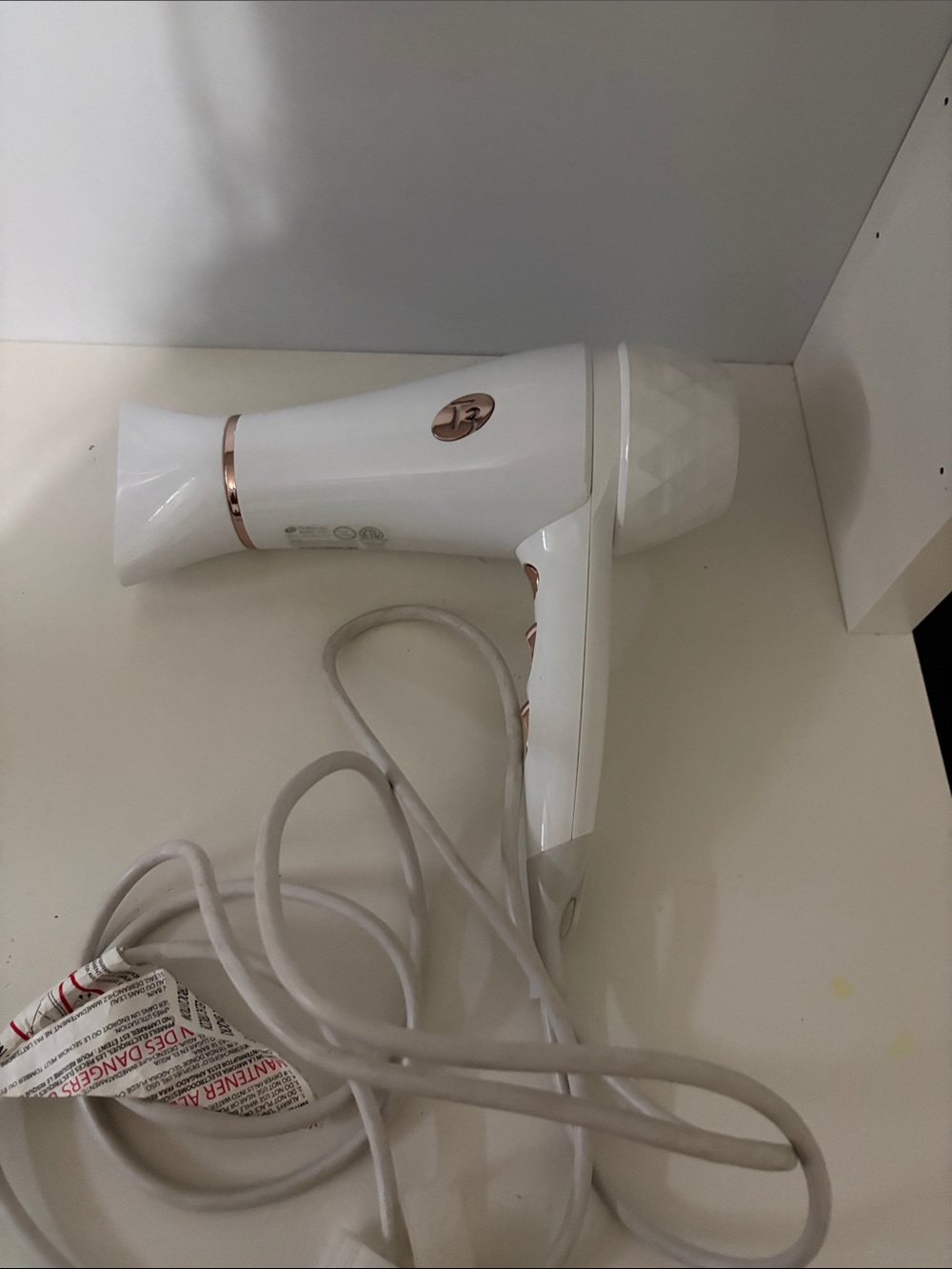 T3  Hair Dryer with Rose Gold Details